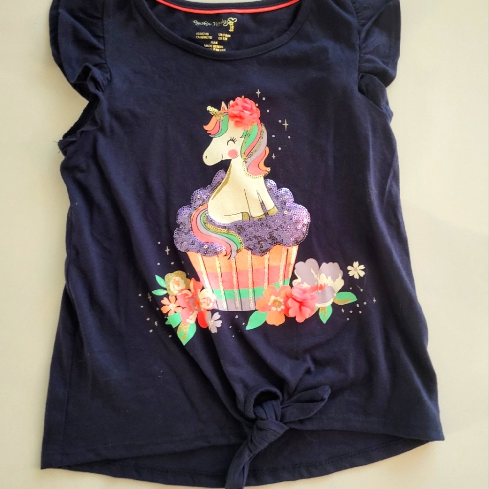Girls Unicorn shirt